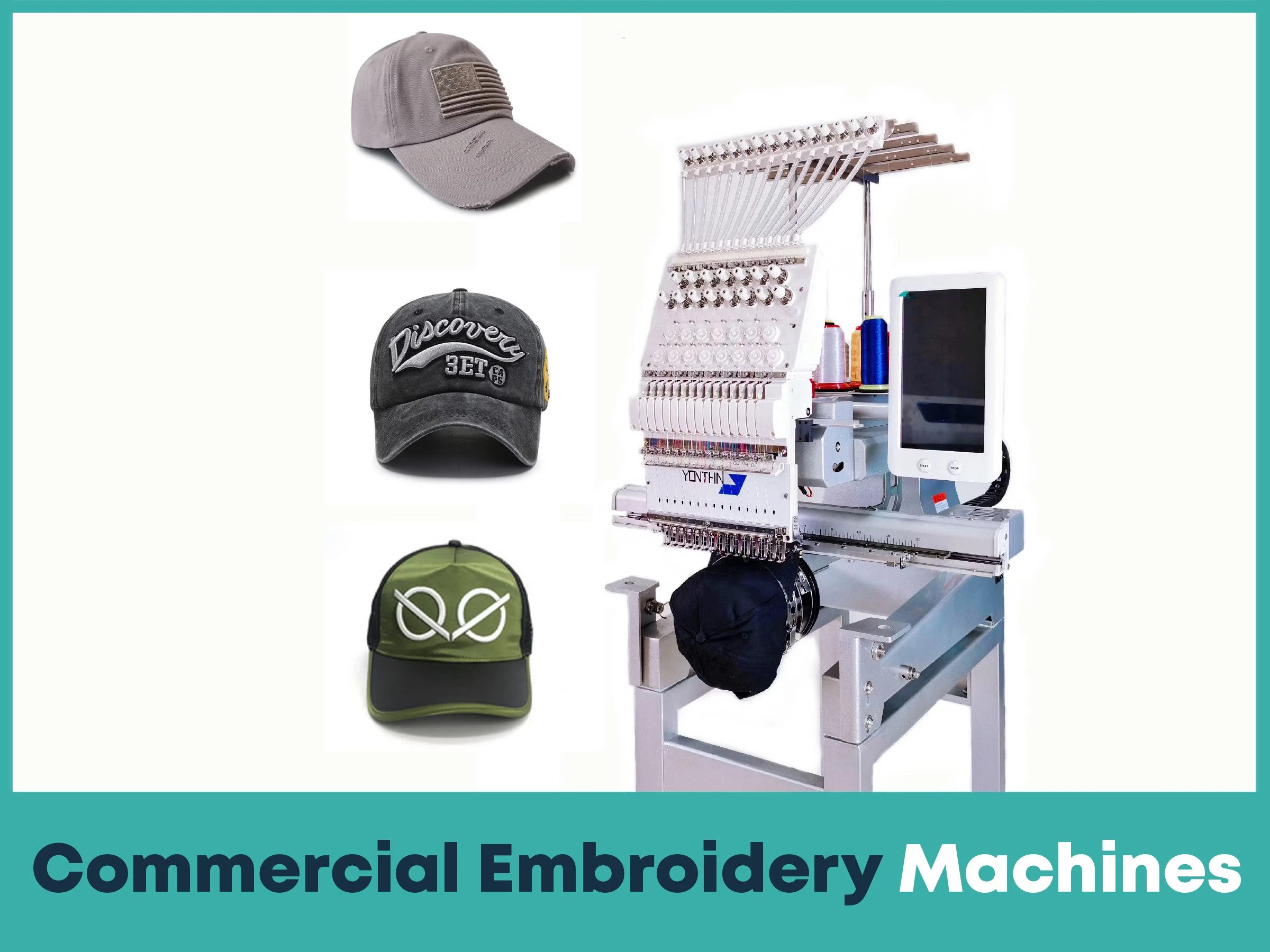 Commercial Embroidery Machines