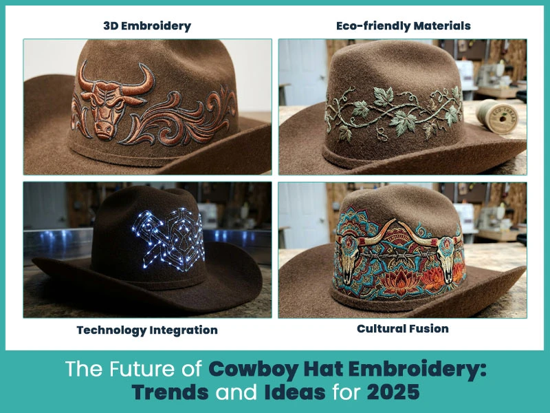 The Future of Cowboy Hat Embroidery: Trends and Ideas for 2025