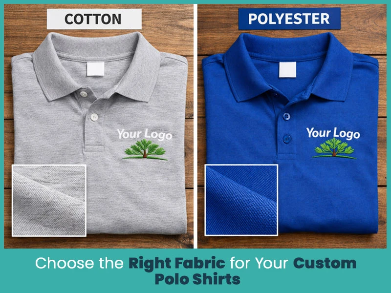 Choose the Right Fabric for Your Custom Polo Shirts