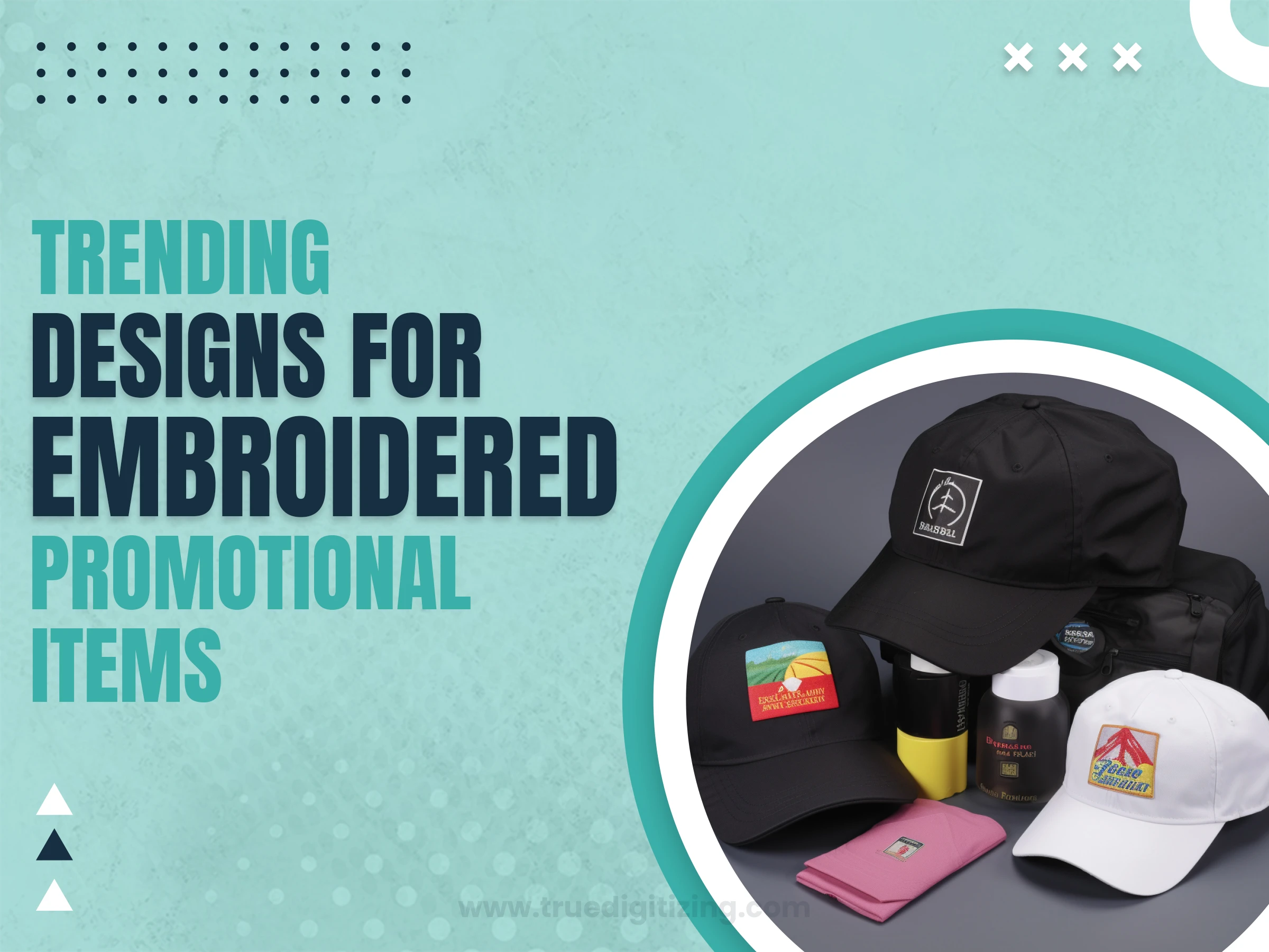 Trending Designs for Embroidered Promotional Items