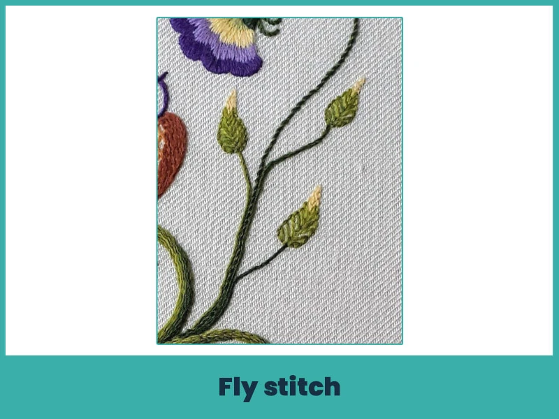 Fly stitch