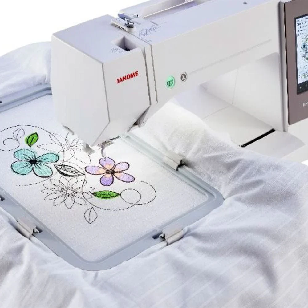 Embroidery Basics with Janome 550E