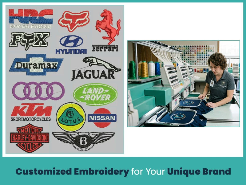 Customized Embroidery for Your Unique Brand