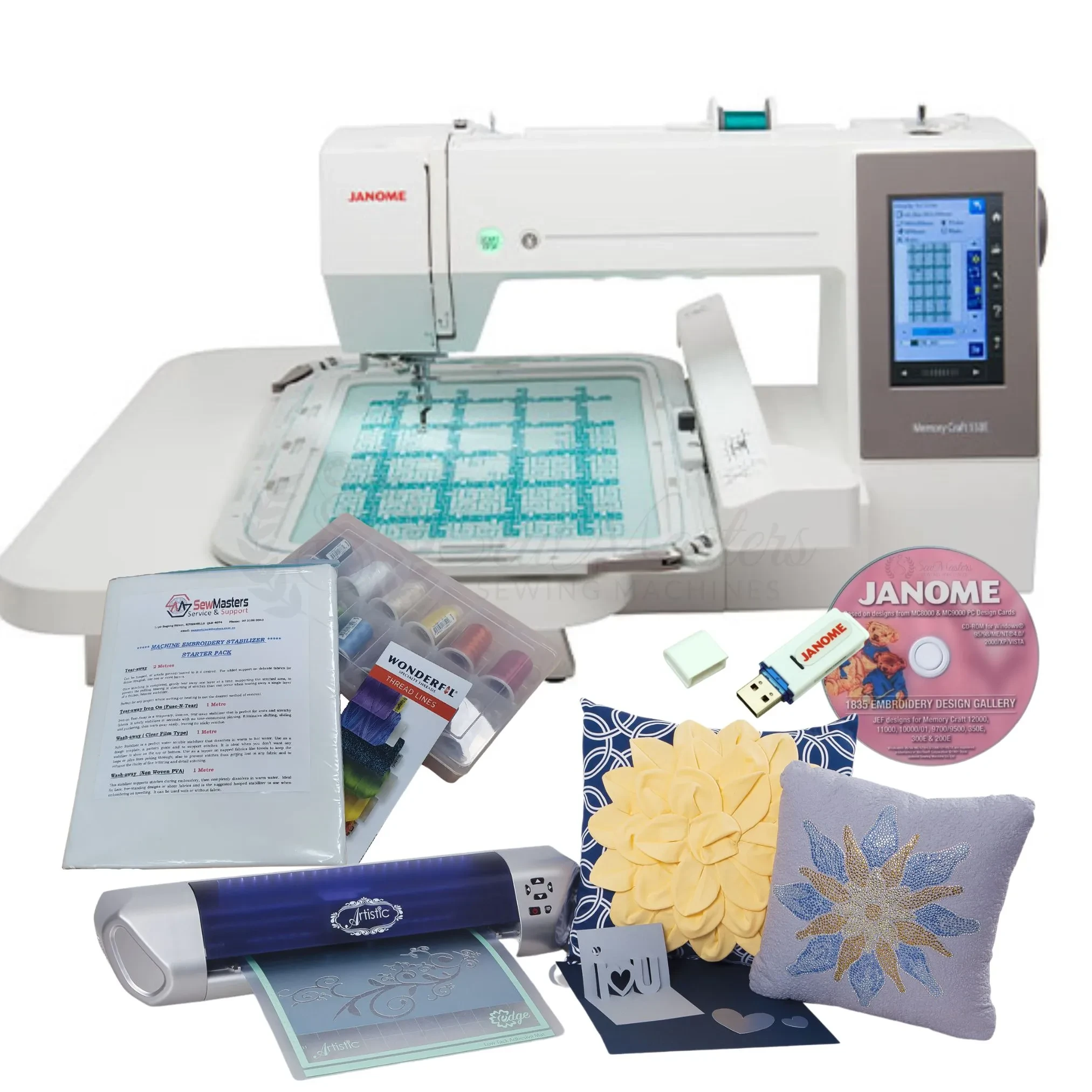 Accessories For The Janome Memory Craft 550E