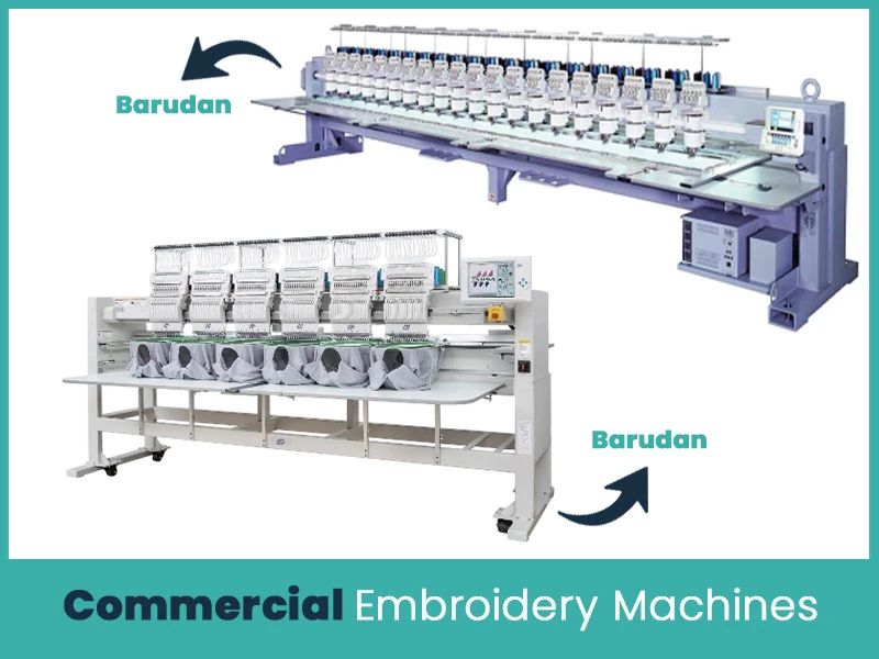 Commercial Embroidery Machines