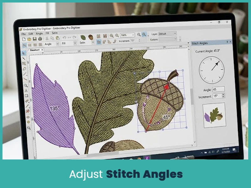 Adjust Stitch Angles