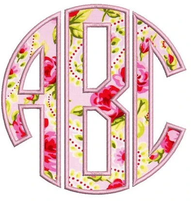 Monogram Applique Fonts