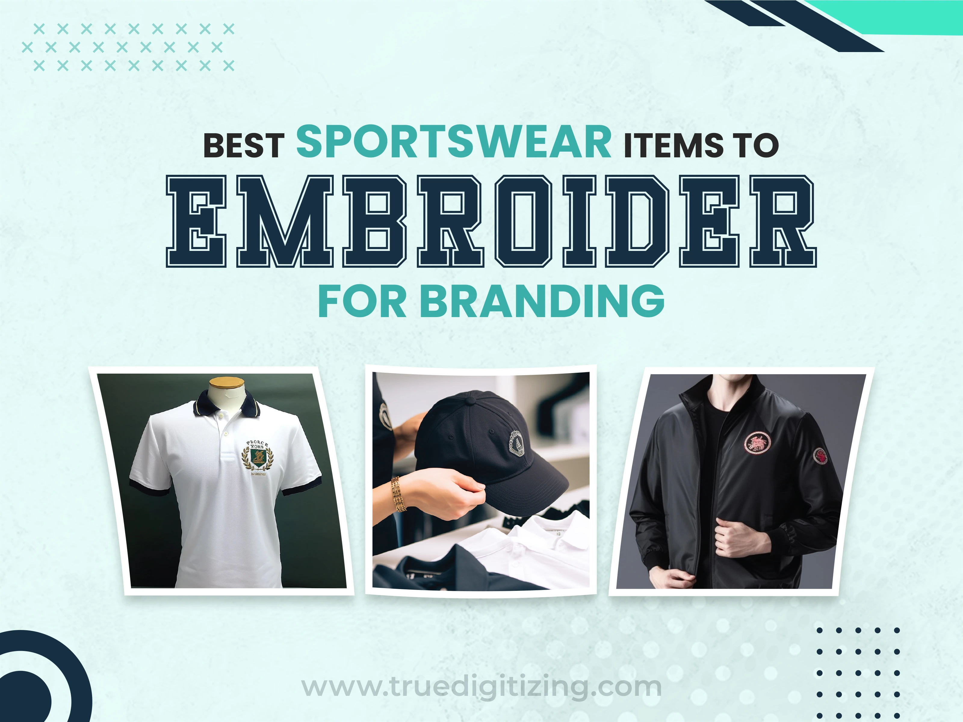 Best Sportswear Items to Embroider for Branding