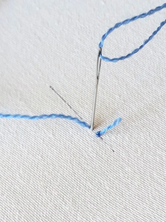 Starting with a waste Knot