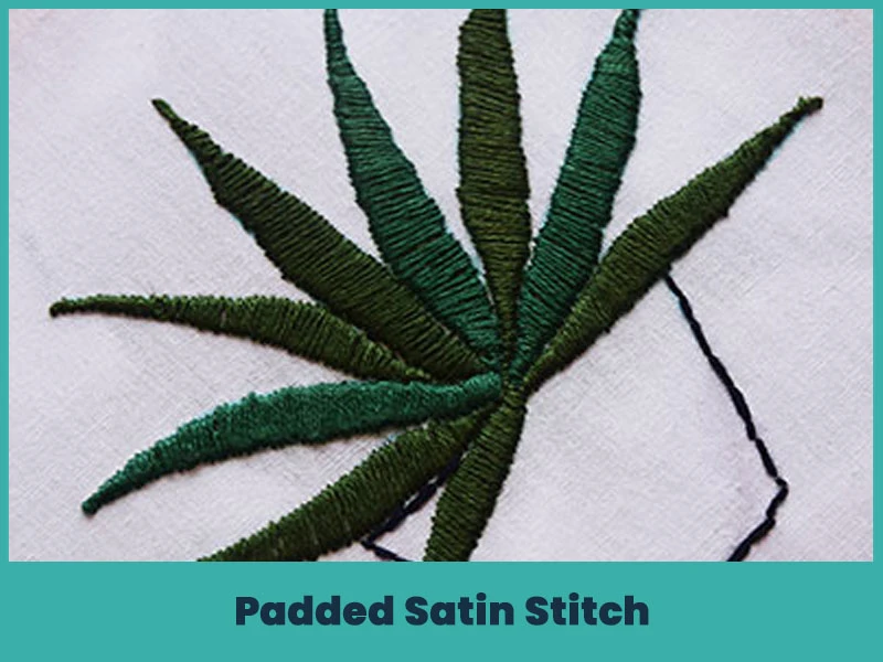 Padded Satin Stitch