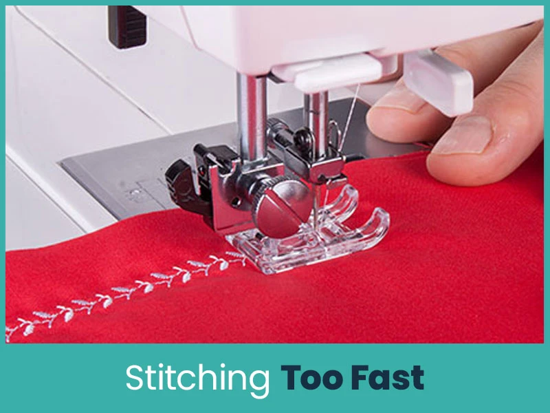 Stitching Too Fast