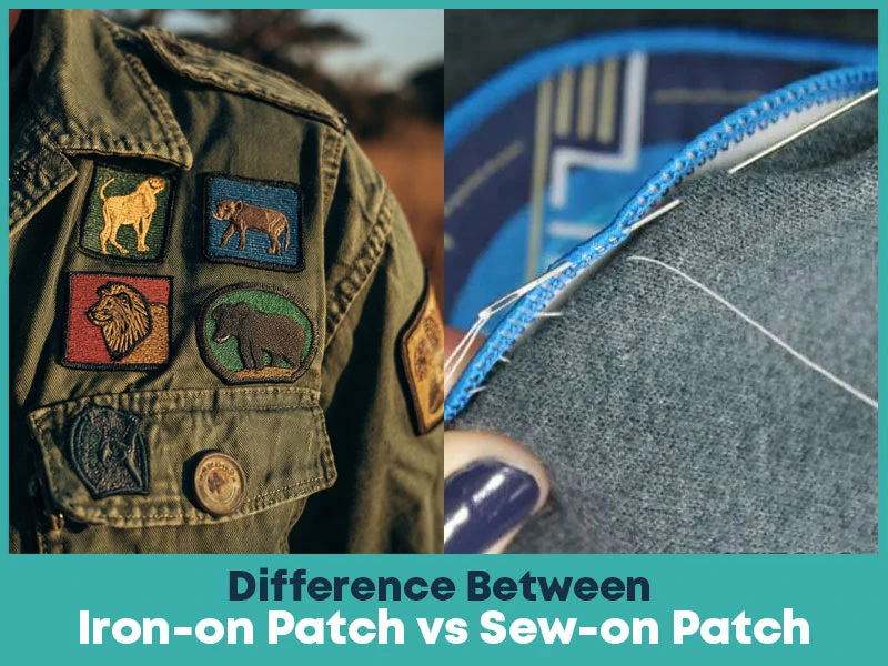 Difference Between Iron-on Patch vs Sew-on Patch 