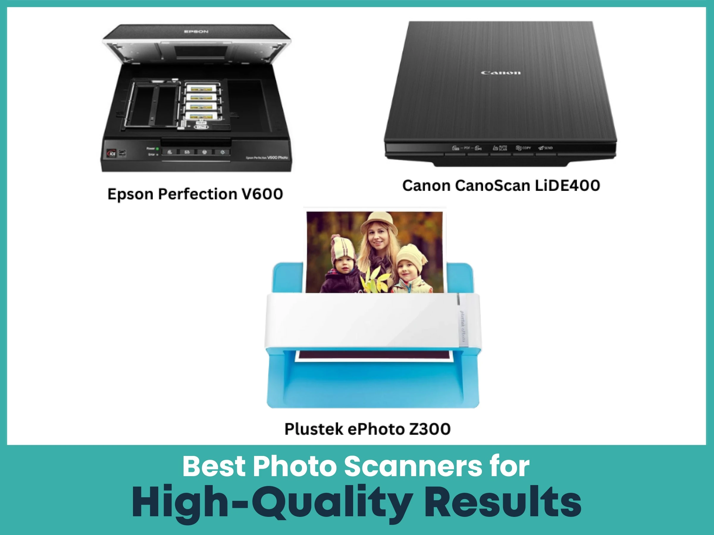 Best Photo Scanners for High-Quality Results