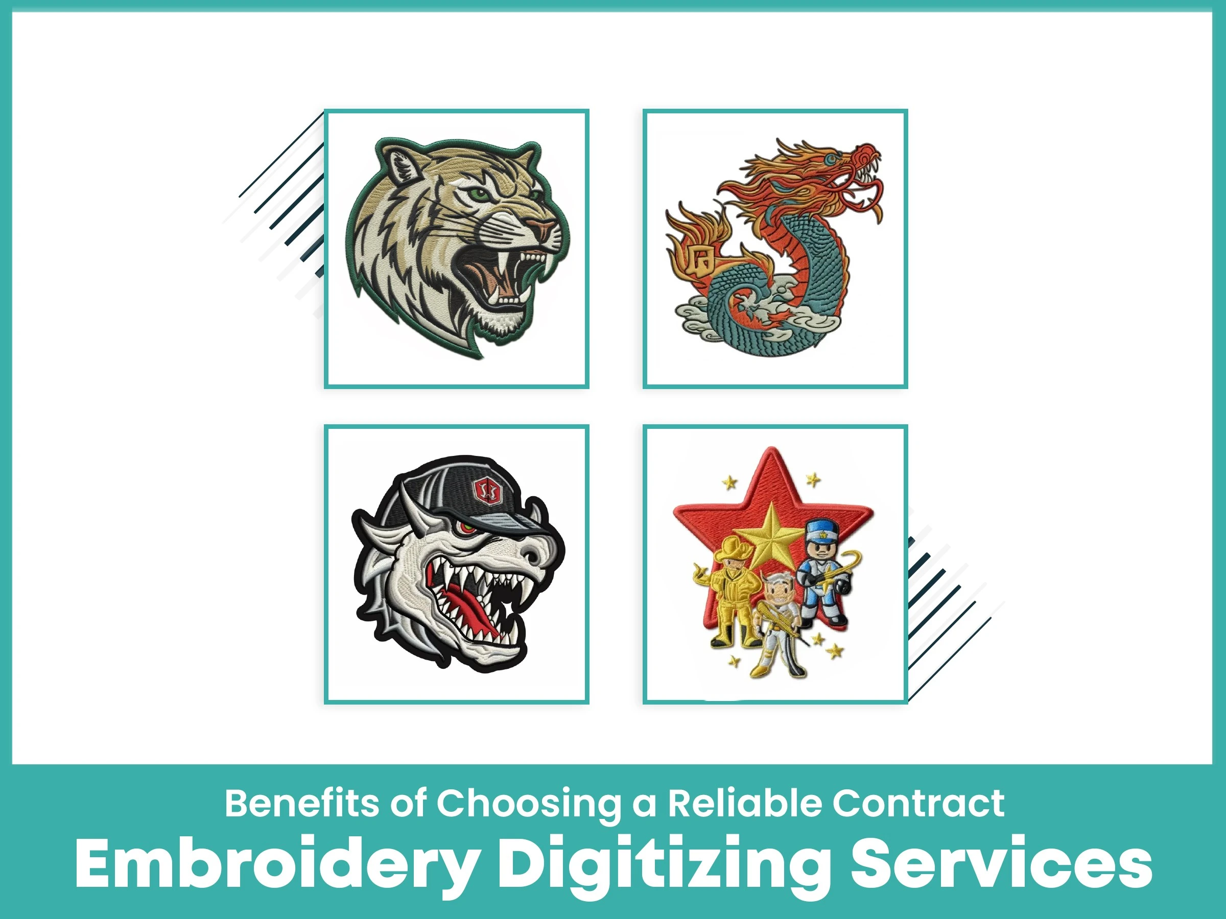 Benefits of Choosing a Reliable Contract Embroidery Digitizing Partner