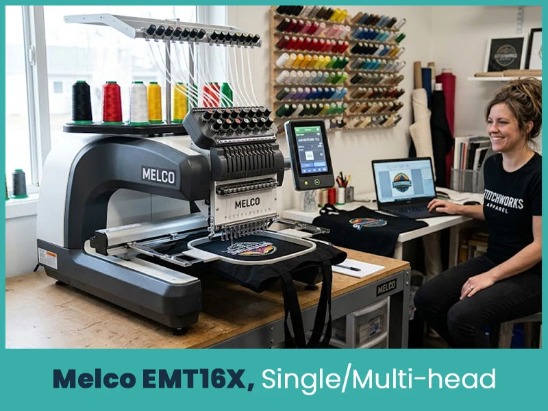 Melco EMT16X, Single/Multi-head