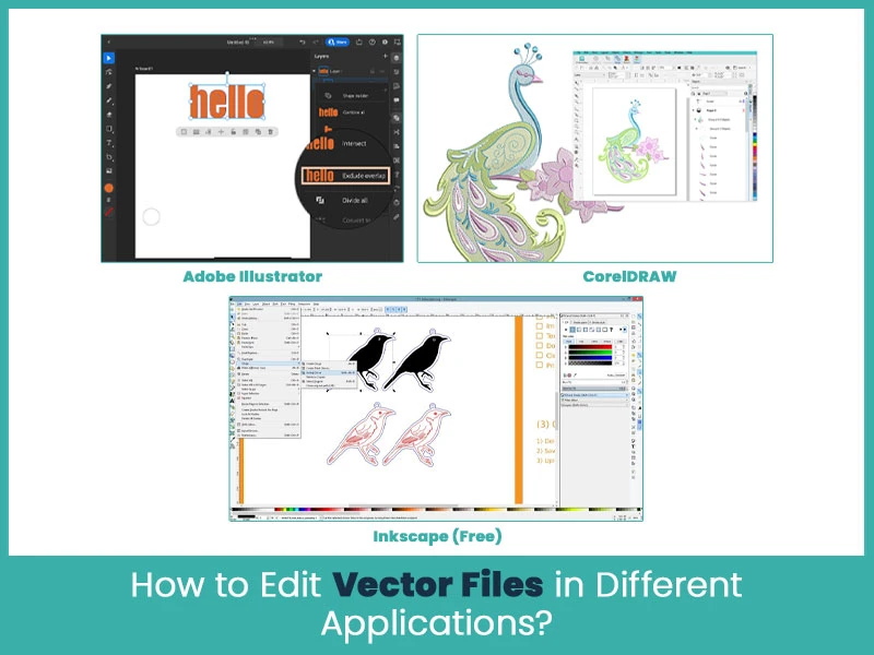 How to Edit Vector Files in Different Applications