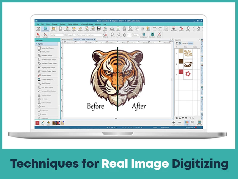 Techniques for Real Image Digitizing