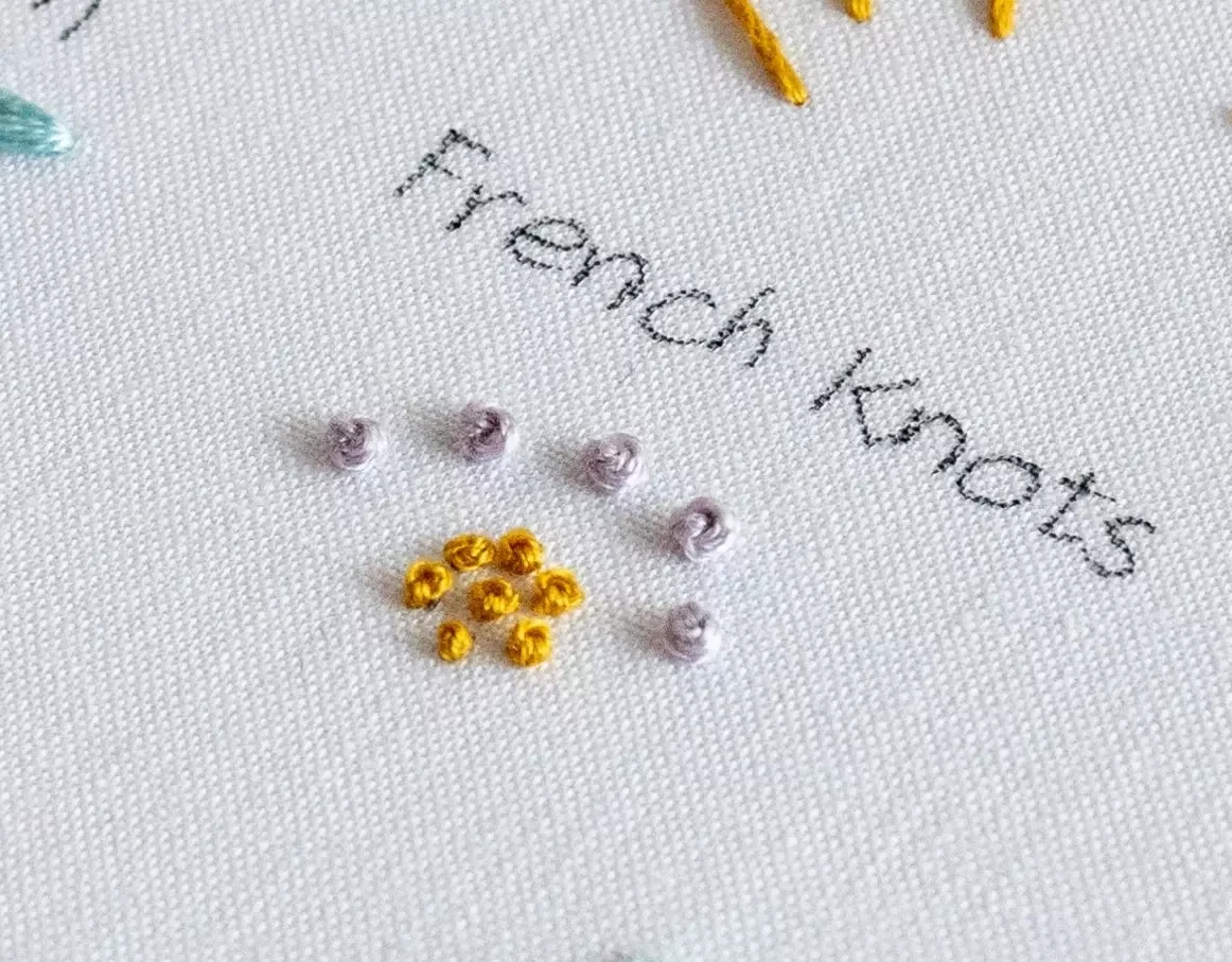 Tips for Making the Perfect French Knot