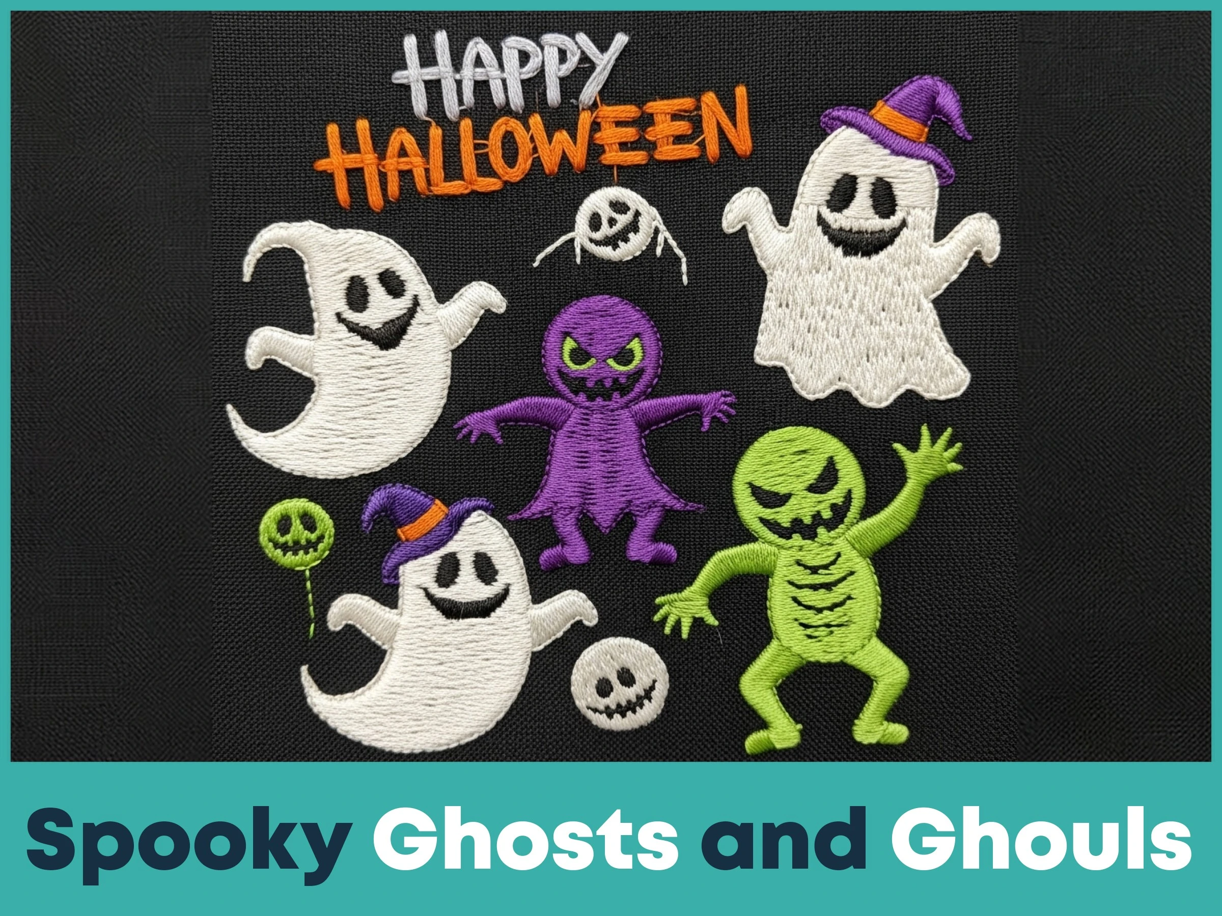 Spooky Ghosts and Ghouls 