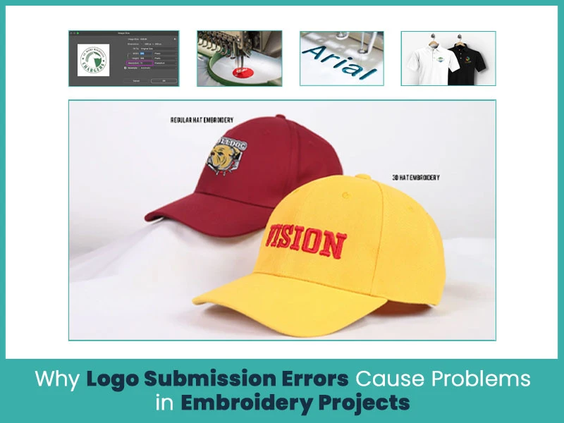 Why Logo Submission Errors Cause Problems in Embroidery Projects?