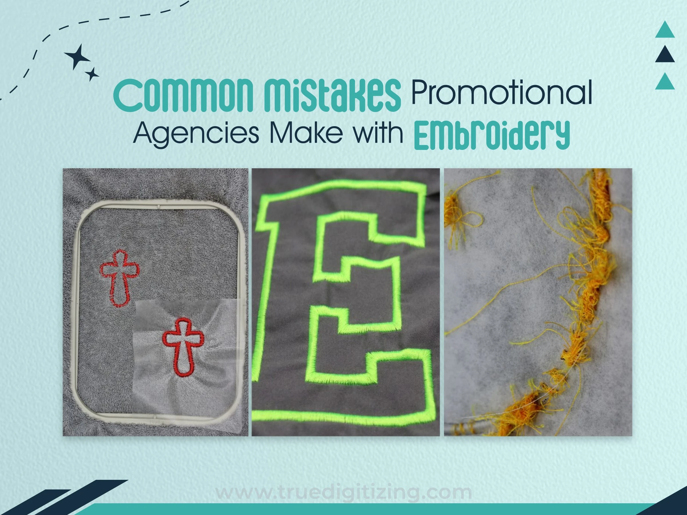 Common Mistakes Promotional Agencies Make with Embroidery