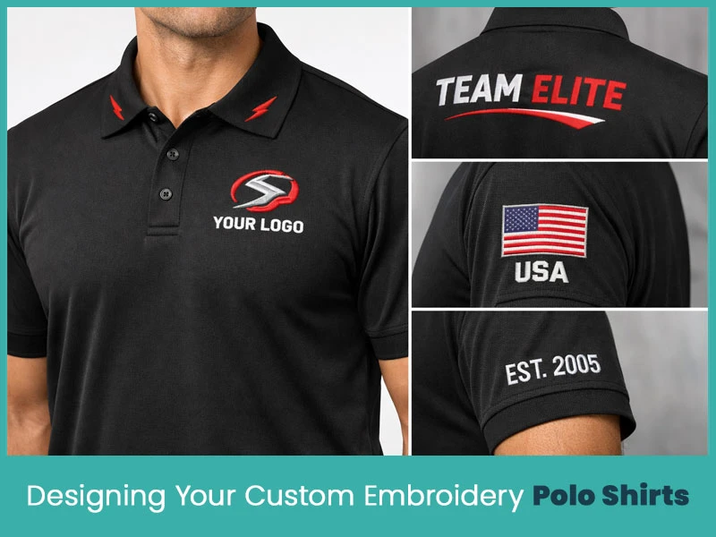 Designing Your Custom Embroidery Polo Shirts