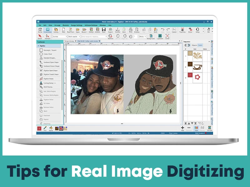 Tips for Real Image Digitizing