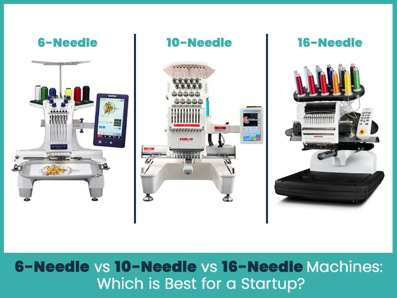 Needle vs 10-Needle vs 16-Needle Machines: Which is Best for a Startup?