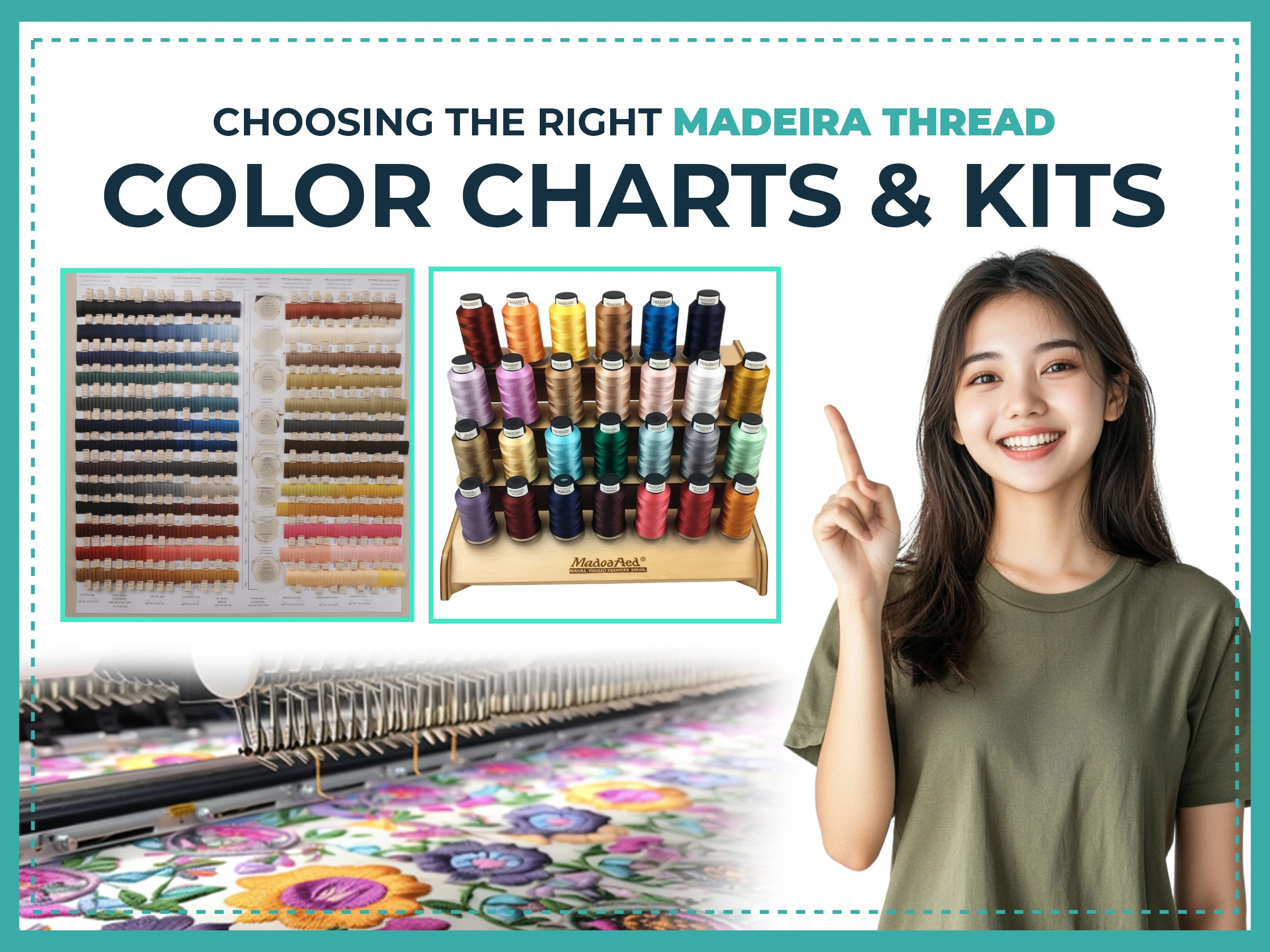 Choosing the Right Madeira Thread: Color Charts & Kits