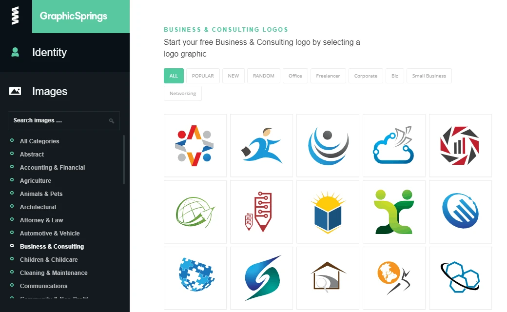 LogoMaker by GraphicSprings