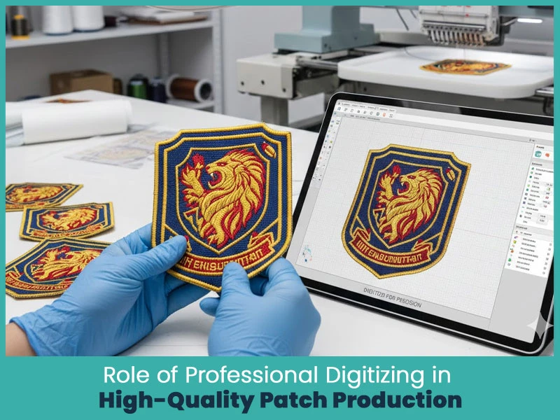 Role of Professional Digitizing in High-Quality Patch Production