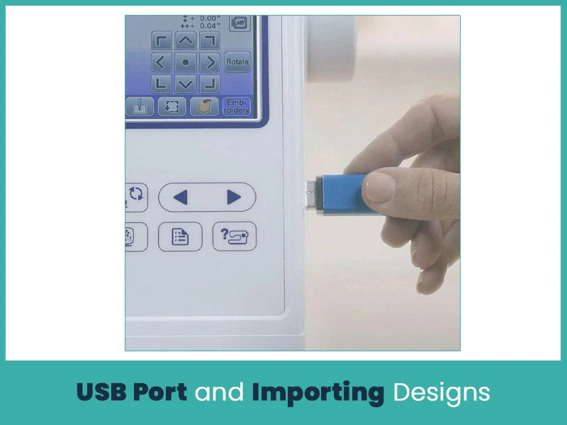 USB Port and Importing Designs