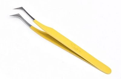 Angled Precision Tweezers