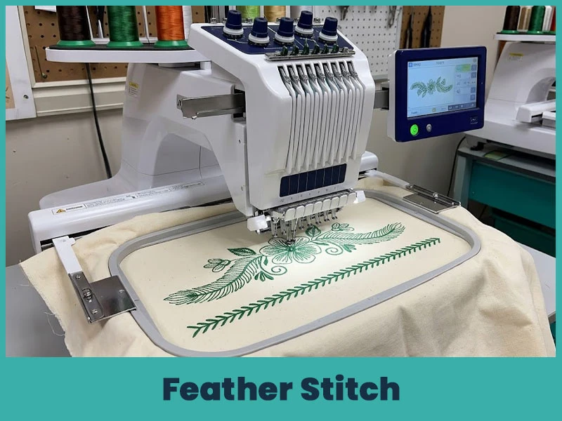 10. Feather Stitch