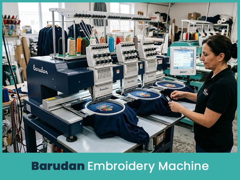Barudan Embroidery Machine