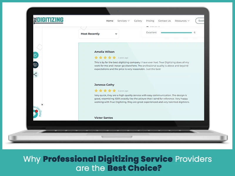 Why Professional Digitizing Service Providers are the Best Choice?