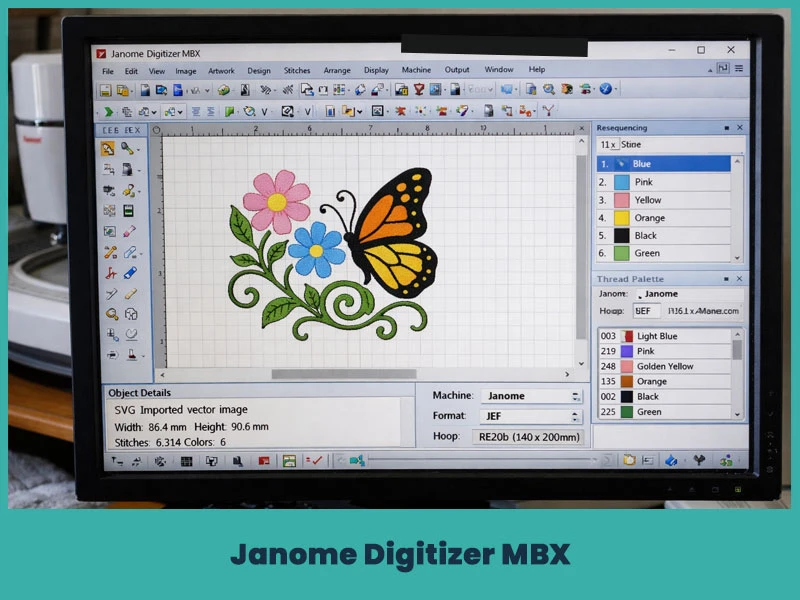 Janome Digitizer MBX