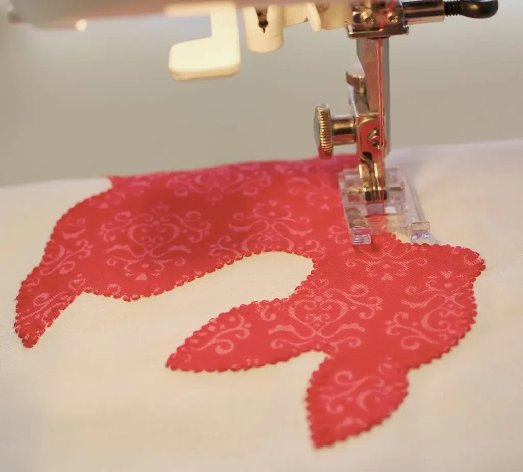 Stitch the Applique Fabric