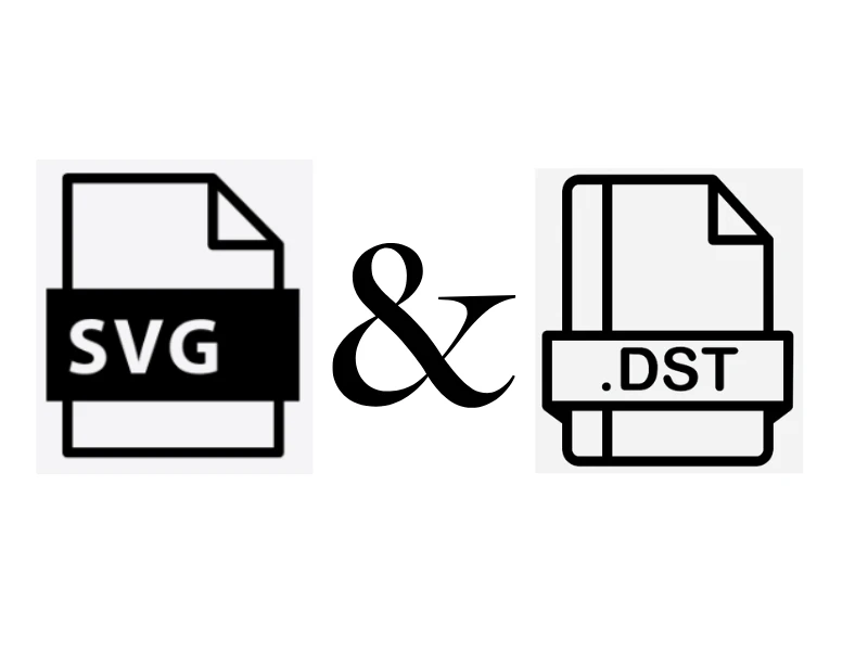 SVG and DST File Formats