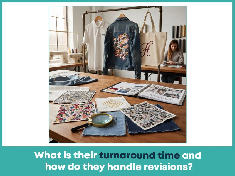 Q3. What is their turnaround time and how do they handle revisions?