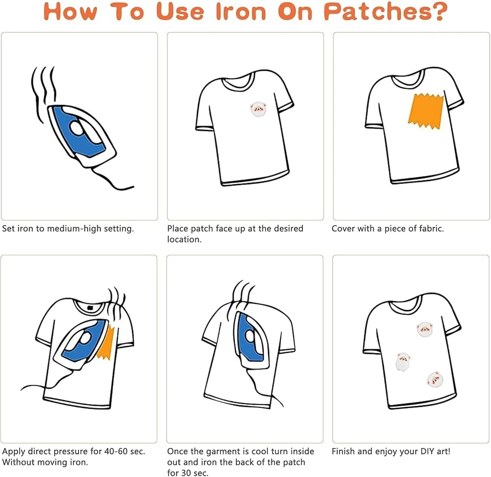 How Do You Iron on Patches