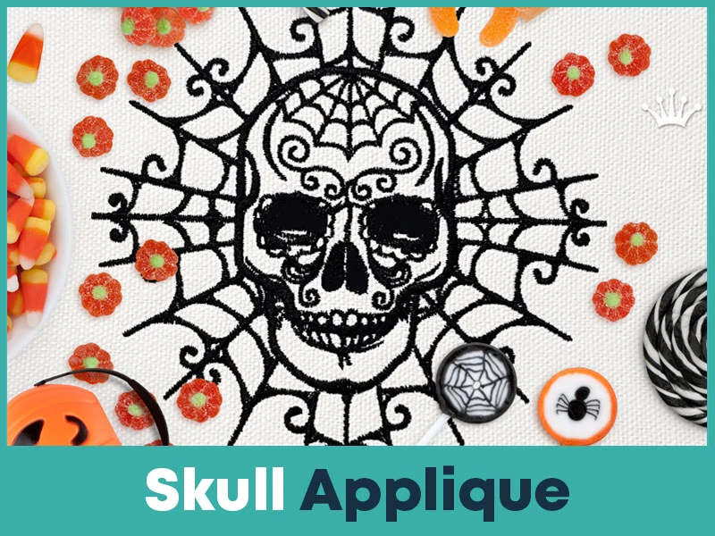 Skull Applique