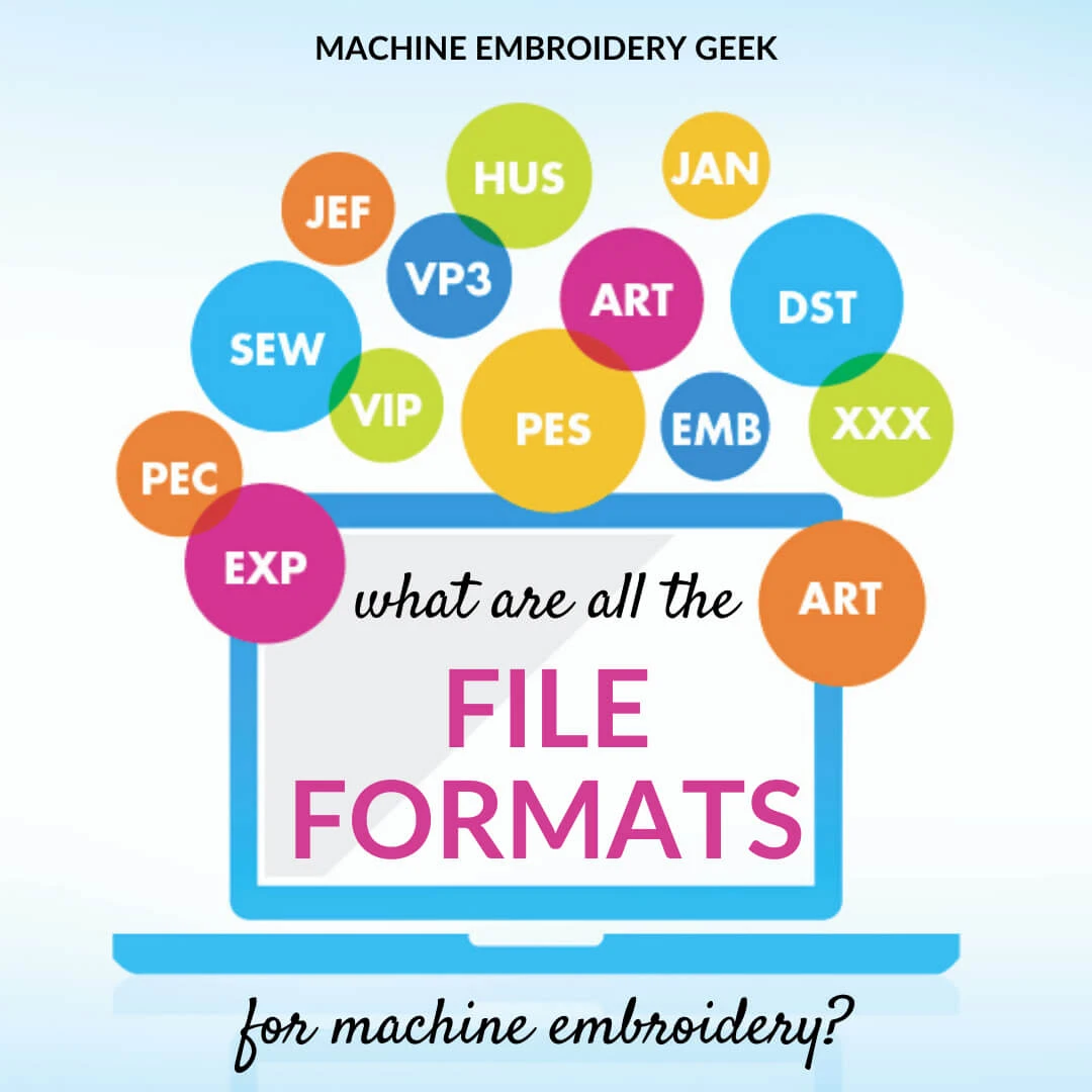 What is the Best File Format for Embroidery Digitizing