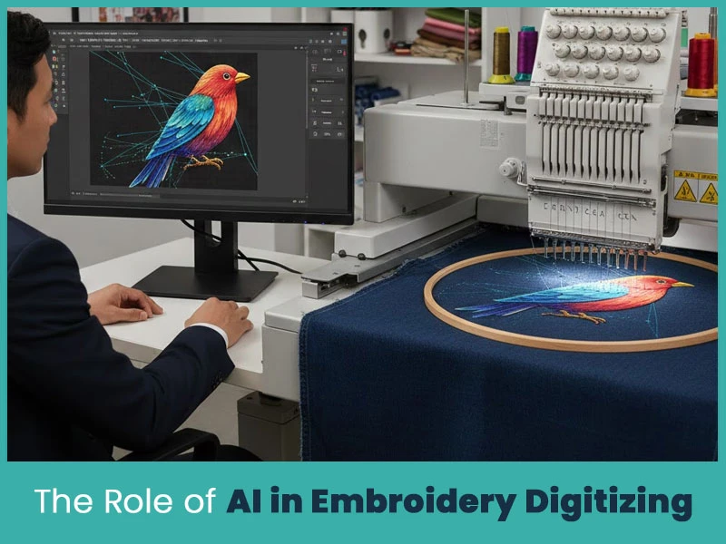 The Role of AI in Embroidery Digitizing