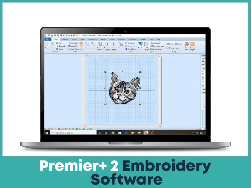 Premier+ 2 Embroidery Software