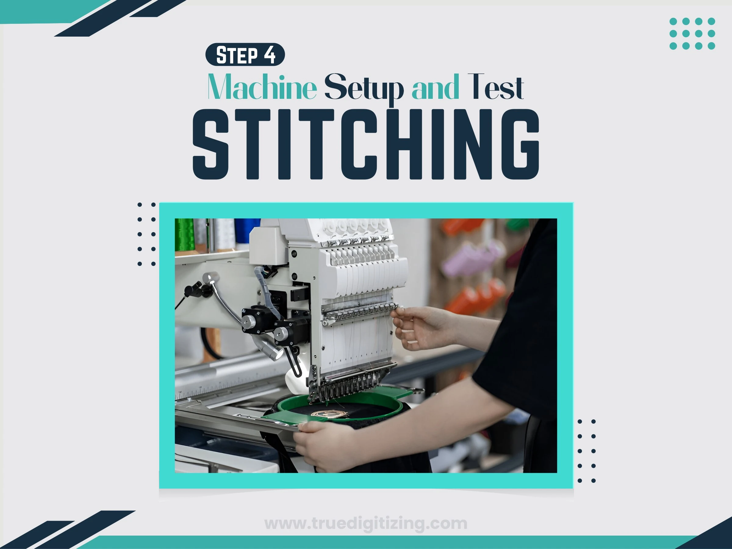 Machine Setup and Test Stitching
