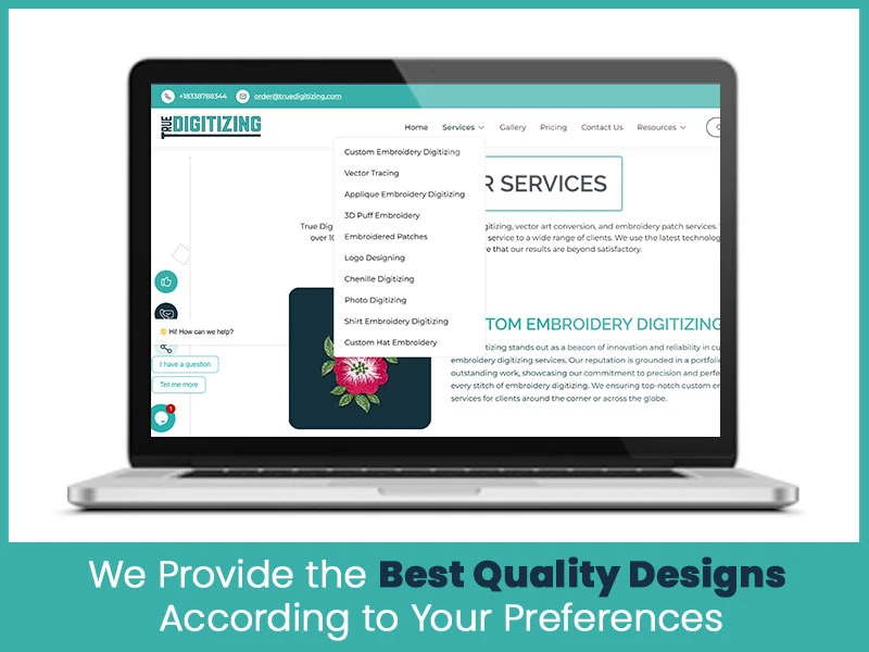 We Provide the Best Quality Designs According to Your Preferences