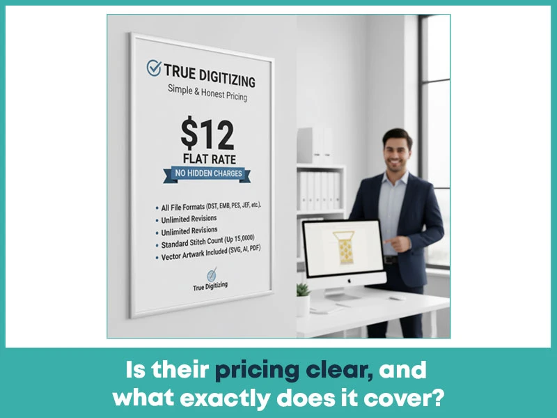 Is their pricing clear, and what exactly does it cover?