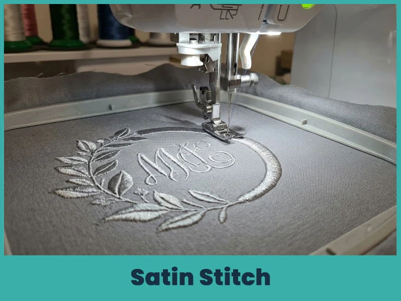 4. Satin Stitch